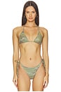 view 1 of 4 The Belle Bikini Top in Camo