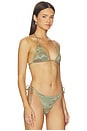 view 2 of 4 The Belle Bikini Top in Camo