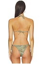view 3 of 4 The Belle Bikini Top in Camo