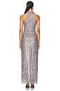 view 3 of 5 Sunbeams Long Dress in Steel Grey