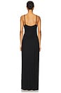 view 3 of 3 VESTIDO DE VERANO CRUZADO in Black