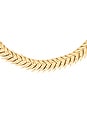 view 2 of 4 Spikelet Necklace in Gold