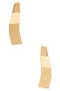 view 3 of 3 BROKEN SHAPE 귀걸이 in Gold
