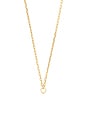view 2 of 3 Spikelet Long Pendant in Gold