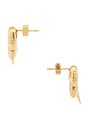 view 2 of 2 Xs Spikelet Earrings in Gold