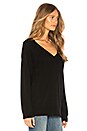 view 2 of 4 JERSEY THE WIDE NECK in Black