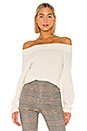view 1 of 4 Cozy Off Shoulder Sweater in Ivory