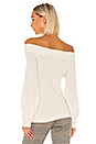 view 3 of 4 Cozy Off Shoulder Sweater in Ivory