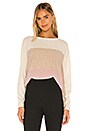 view 1 of 5 Colorblock Dolman Sweater in Ivory Combo