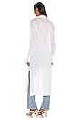 view 3 of 3 Linen Duster in White