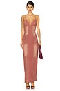 view 1 of 3 Magda Maxi Dress in Plum