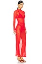 view 2 of 3 МАКСИ ПЛАТЬЕ NINA in Red