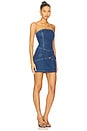 view 2 of 3 Renae Mini Dress in Blue