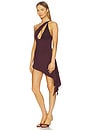view 3 of 4 Elena Dress in Dark Cherry