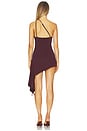 view 4 of 4 Elena Dress in Dark Cherry