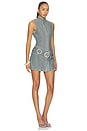 view 3 of 4 VESTIDO NYRA in Steel