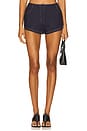 view 1 of 6 Brayden Micro Short in Denim