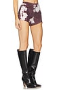 view 2 of 6 Helsa Micro Shorts in Cow