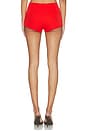 view 4 of 6 Mila Micro Short in Red
