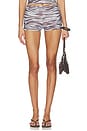 view 1 of 6 Roberta Micro Short in Zebra