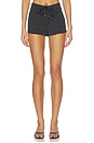 view 1 of 6 Emmeline Micro Short in Black Spot