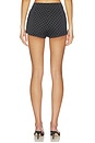 view 4 of 6 Emmeline Micro Short in Black Spot
