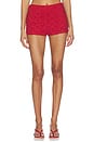 view 1 of 6 x REVOLVE Aisling Micro Short in Cherry