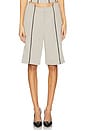 view 1 of 6 Faye Micro Shorts in Grey