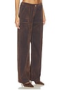 view 2 of 6 PANTALON AZALEA CARGO in Chocolate