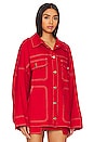 view 3 of 5 x REVOLVE Cooper Jacket in Red