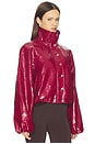 view 3 of 5 Selena Jacket in Cherry
