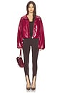 view 5 of 5 Selena Jacket in Cherry