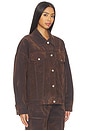 view 3 of 5 КУРТКА AZALEA in Chocolate