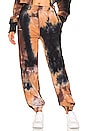 view 1 of 4 Fitzpatrick Tracksuit Pants in Choc Tie Dye