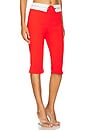 view 2 of 6 Miranda Capri Pants in Red