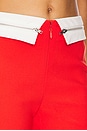 view 6 of 6 Miranda Capri Pants in Red
