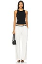 view 5 of 6 Leesa Pant in White