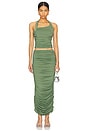view 4 of 4 Yana Maxi Skirt in Sage