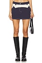 view 1 of 6 x REVOLVE Donella Micro Skirt in Navy
