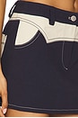 view 6 of 6 x REVOLVE Donella Micro Skirt in Navy