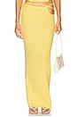 view 1 of 6 x REVOLVE Calyssa Maxi Skirt in Butter