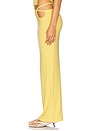 view 3 of 6 x REVOLVE Calyssa Maxi Skirt in Butter