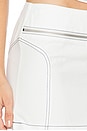 view 6 of 6 Benni Mini Skirt in White