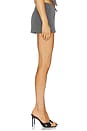 view 3 of 6 Becky Mini Skirt in Grey