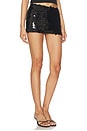view 2 of 6 Brea Micro Skirt in Black