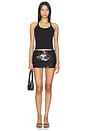 view 5 of 6 Brea Micro Skirt in Black