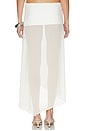 view 4 of 6 JUPE MARILYN SHEER  in Ivory