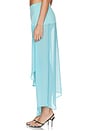 view 3 of 6 JUPE MARILYN SHEER  in Light Aqua