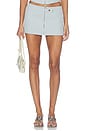 view 1 of 6 Brynn Micro Skirt in Ice
