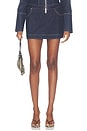 view 1 of 7 Travis Micro Skirt in Indigo